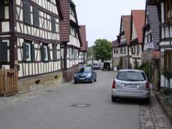 Straße in Diefenbach